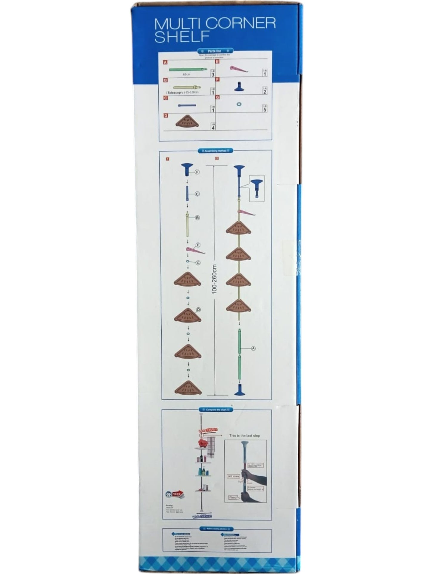 Esquinero Organizador De Baño Ajustable